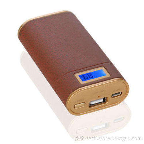 5,200mAh power bank with digital display function mobile charger